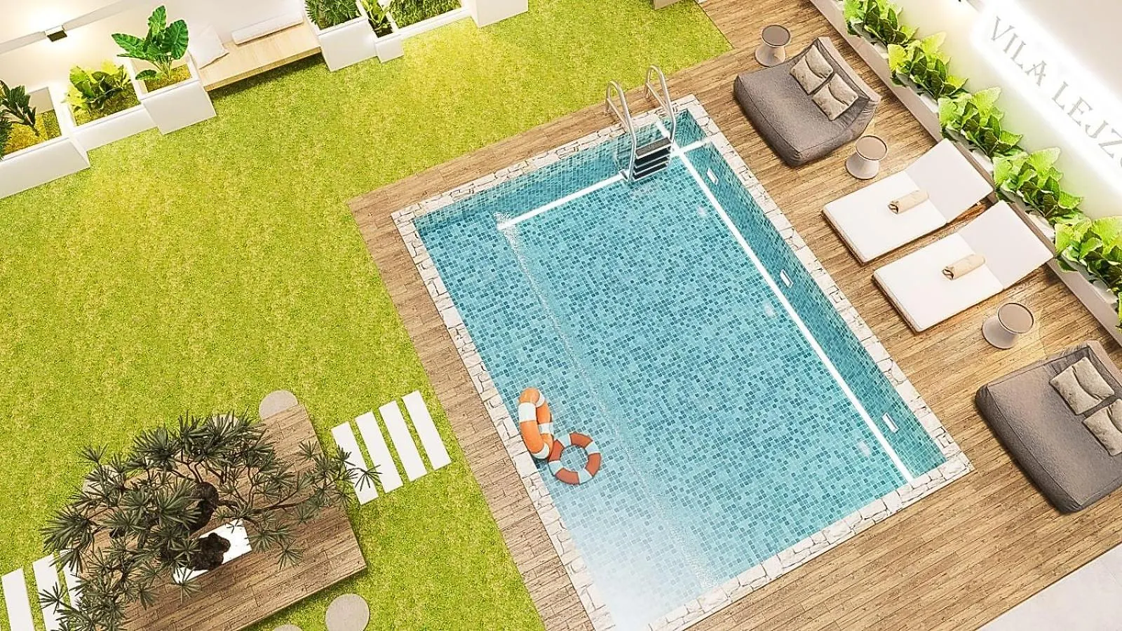 Villa Lejzo - Swimming Pool Berat Apartment